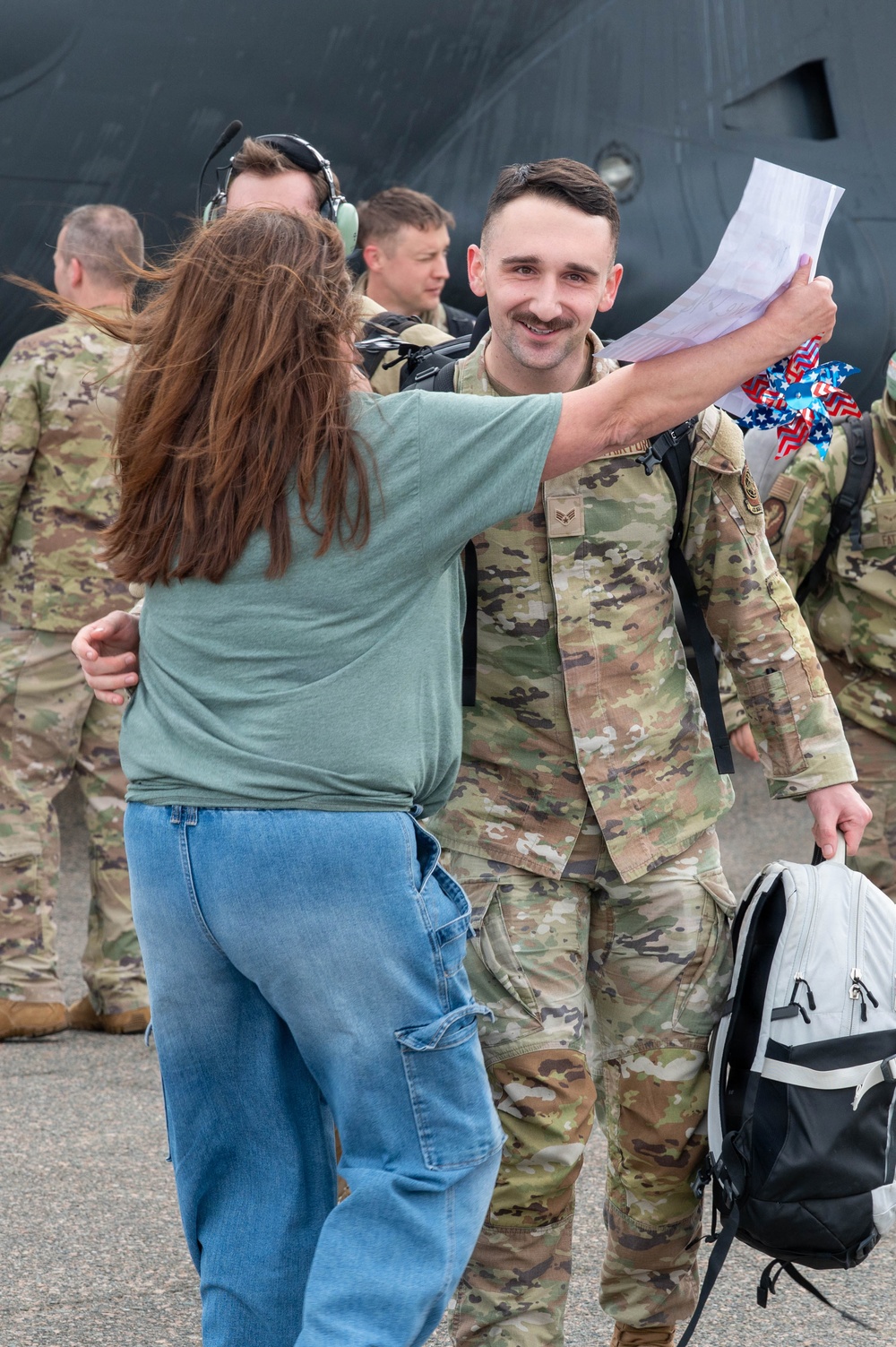 16th Airlift Squadron returns home after supporting global mobility mission