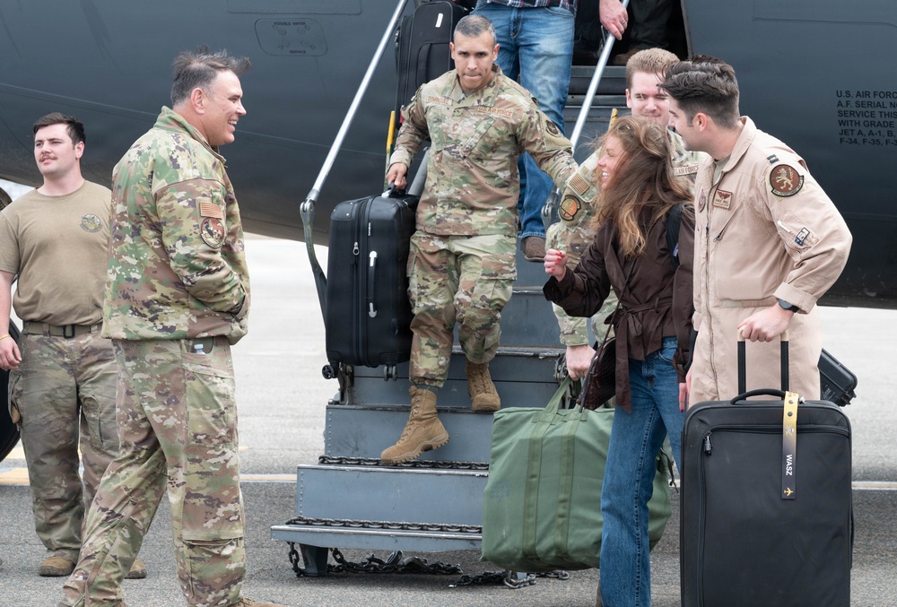 16th Airlift Squadron returns home after supporting global mobility mission