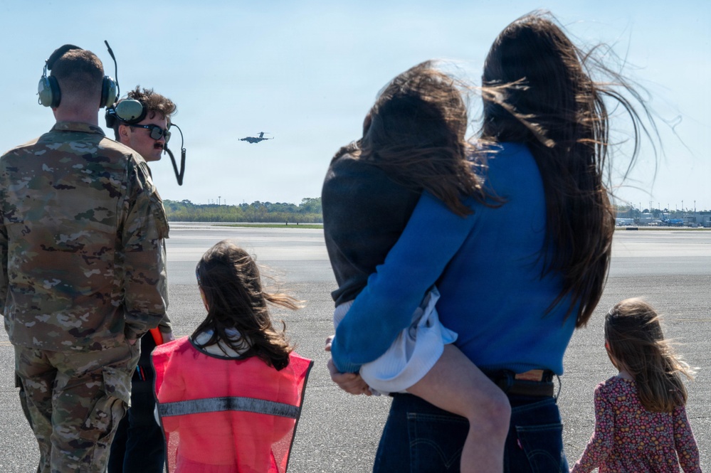 16th Airlift Squadron returns home after supporting global mobility mission