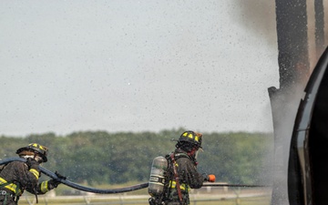 Delaware Air National Guardsmen Conduct Aircraft Live Fire Training at Dover Air Force Base