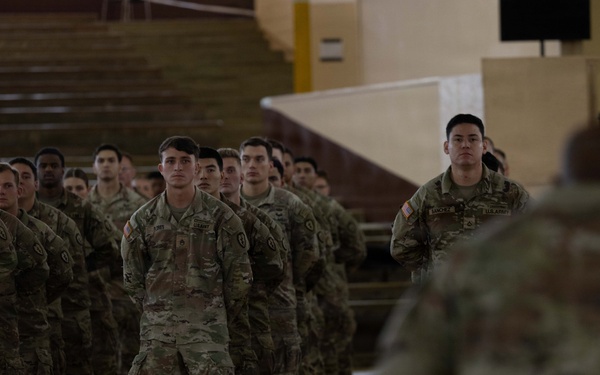 8th Theater Sustainment Command E3B Awards Ceremony