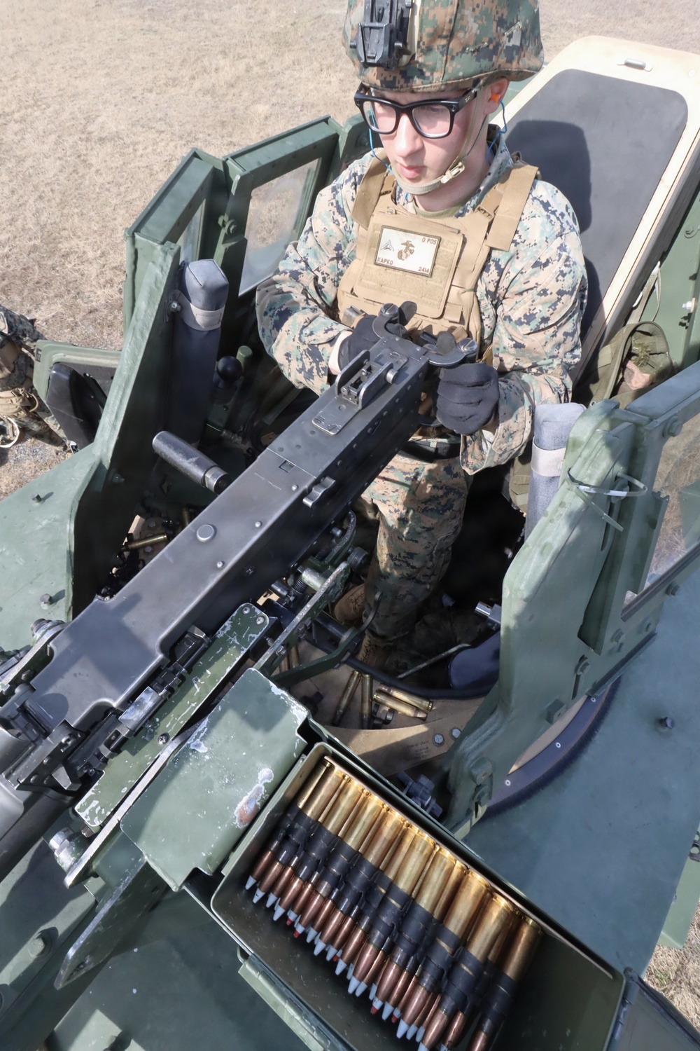 JB MDL- USMC MARINE CALFEX, Crew Gunnery