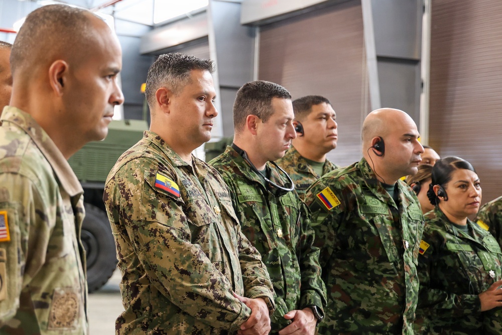 Students from the Joint Logistics and Security Assistance Course (JLSAC) visited Marine Corps Logistics Command