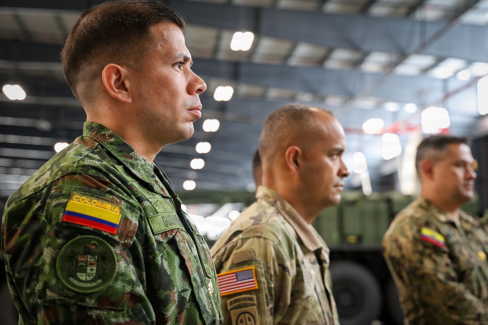 Students from the Joint Logistics and Security Assistance Course (JLSAC) visited Marine Corps Logistics Command