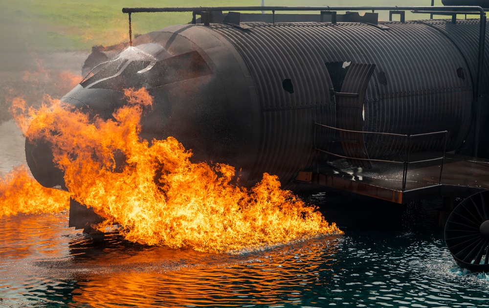 Delaware Air National Guardsmen Conduct Aircraft Live Fire Training at Dover Air Force Base