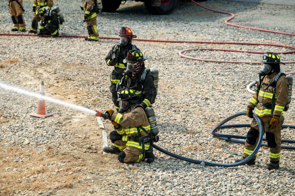 Delaware Air National Guardsmen Conduct Aircraft Live Fire Training at Dover Air Force Base