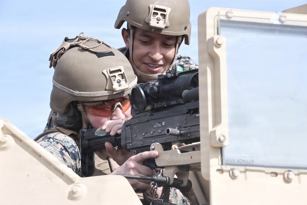 JB MDL- USMC MARINE CALFEX, Crew Gunnery