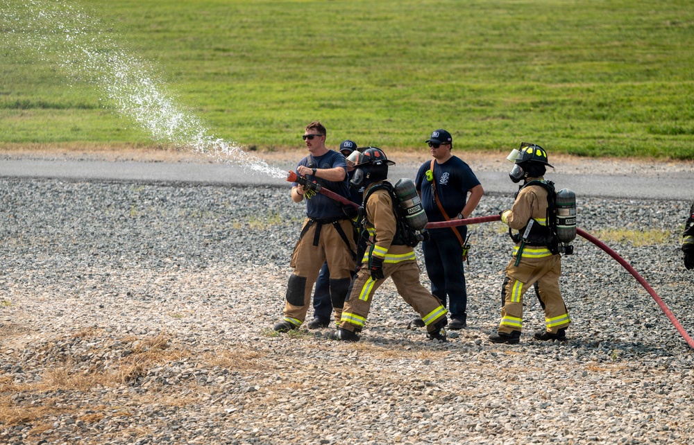 Delaware Air National Guardsmen Conduct Aircraft Live Fire Training at Dover Air Force Base