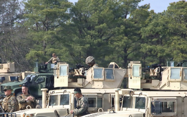 JB MDL- USMC MARINE CALFEX, Crew Gunnery