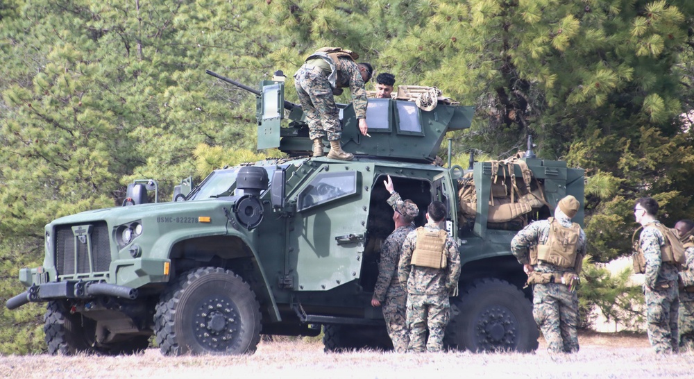 JB MDL- USMC MARINE CALFEX, Crew Gunnery