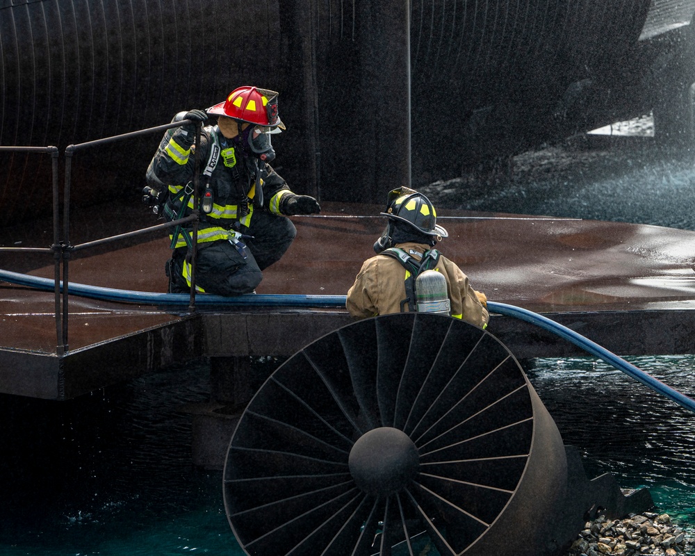 Delaware Air National Guardsmen Conduct Aircraft Live Fire Training at Dover Air Force Base