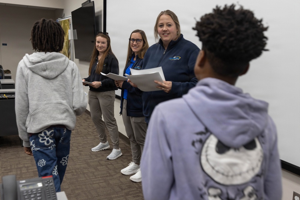 First Starbase Graduation on MCAS Cherry Point