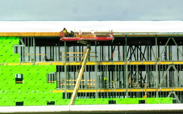 Photo Story: February 2026 construction operations of $55.75 million Collective Training Officers Quarters Project at Fort McCoy,  Part  4