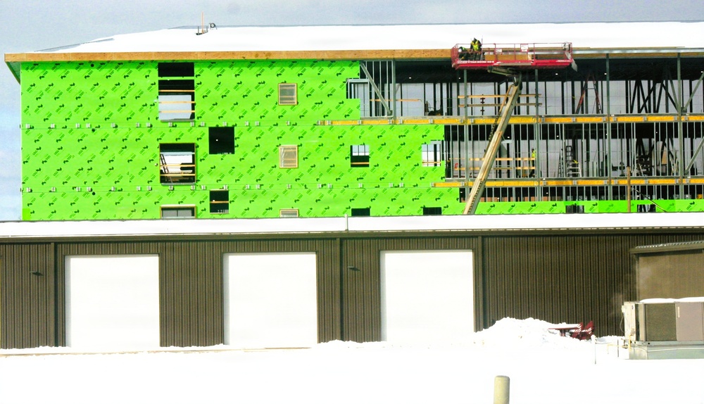 February 2026 construction operations of $55.75 million Collective Training Officers Quarters Project at Fort McCoy