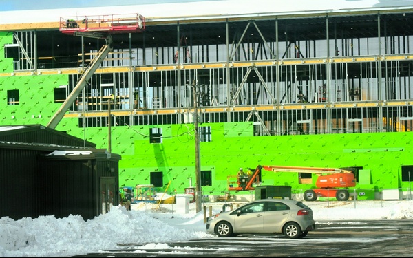 February 2026 construction operations of $55.75 million Collective Training Officers Quarters Project at Fort McCoy