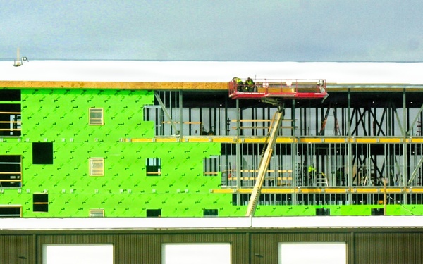 February 2026 construction operations of $55.75 million Collective Training Officers Quarters Project at Fort McCoy