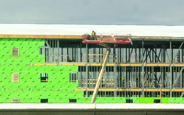 February 2026 construction operations of $55.75 million Collective Training Officers Quarters Project at Fort McCoy