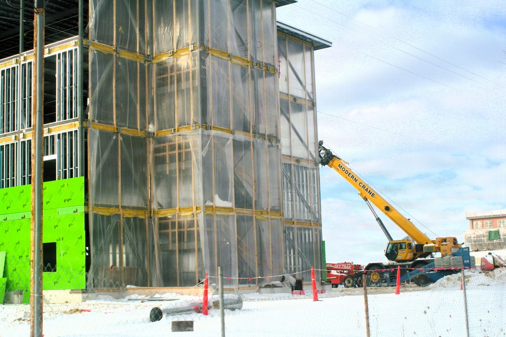 February 2026 construction operations of $55.75 million Collective Training Officers Quarters Project at Fort McCoy