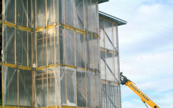 February 2026 construction operations of $55.75 million Collective Training Officers Quarters Project at Fort McCoy