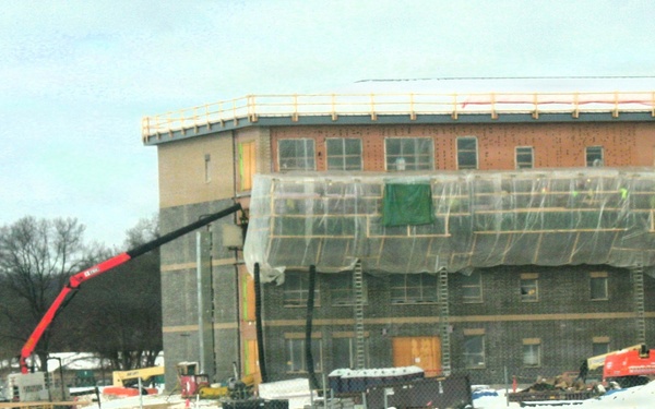 February 2026 construction operations of $55.75 million Collective Training Officers Quarters Project at Fort McCoy