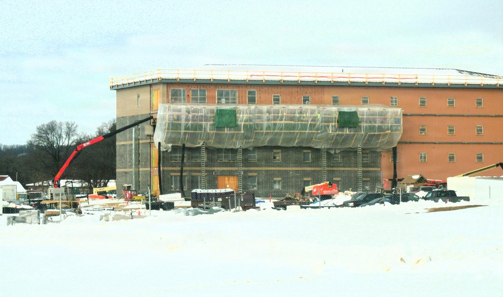 February 2026 construction operations of $55.75 million Collective Training Officers Quarters Project at Fort McCoy