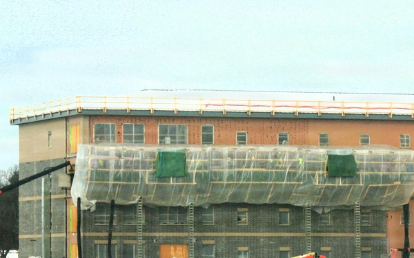 February 2026 construction operations of $55.75 million Collective Training Officers Quarters Project at Fort McCoy