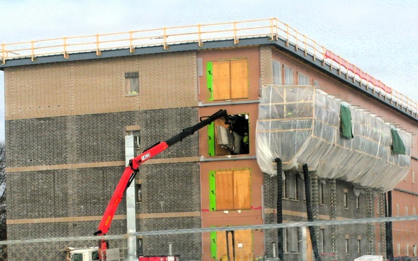 February 2026 construction operations of $55.75 million Collective Training Officers Quarters Project at Fort McCoy