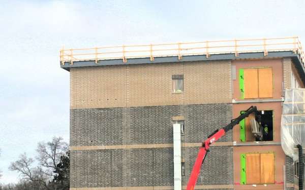 February 2026 construction operations of $55.75 million Collective Training Officers Quarters Project at Fort McCoy