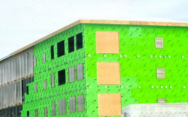 February 2026 construction operations of $55.75 million Collective Training Officers Quarters Project at Fort McCoy