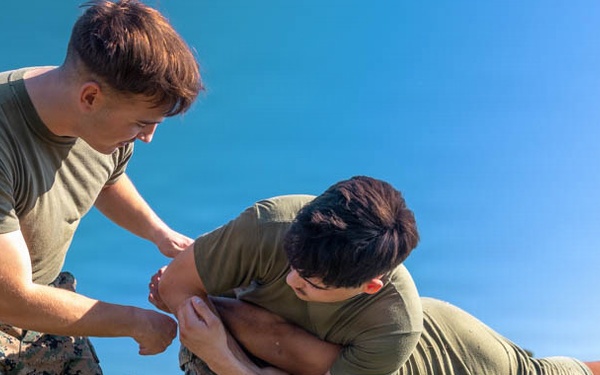 CLB-7 Marines Refine Non-Lethal Response Techniques