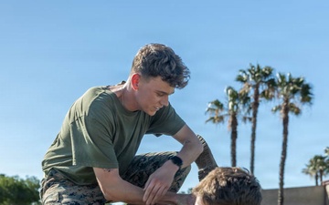 CLB-7 Marines Refine Non-Lethal Response Techniques