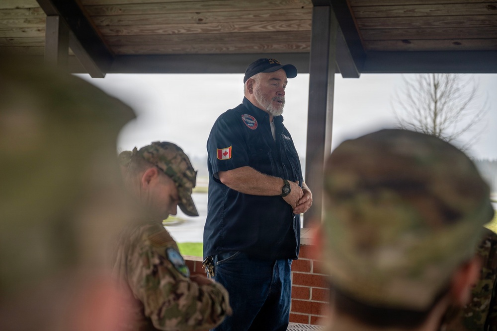 Team McChord Hosts Bonney Lake and Clover Park High School Junior ROTC