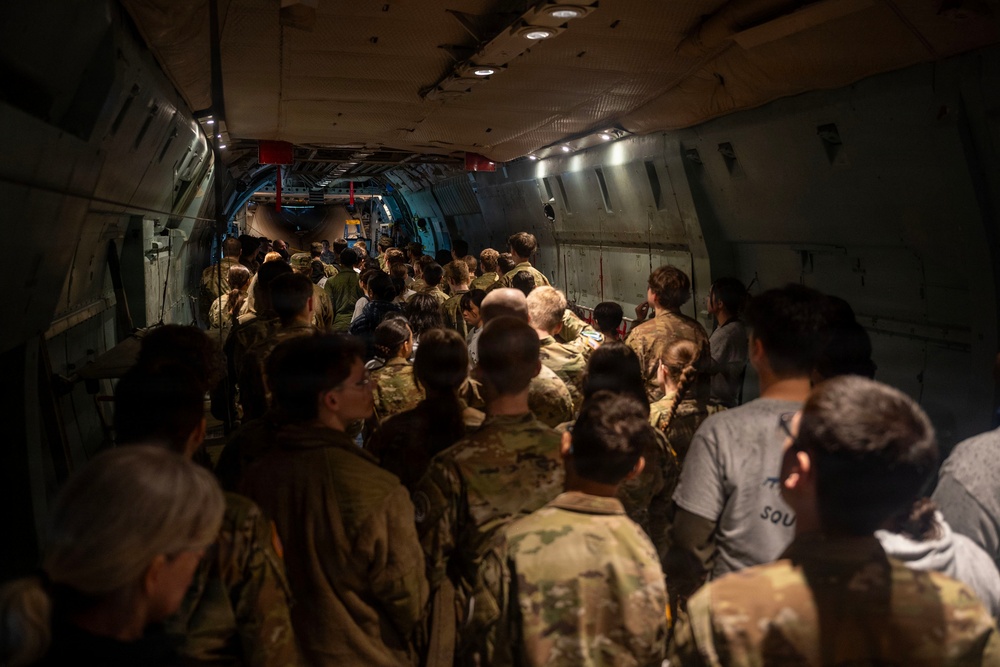 Team McChord Hosts Bonney Lake and Clover Park High School Junior ROTC