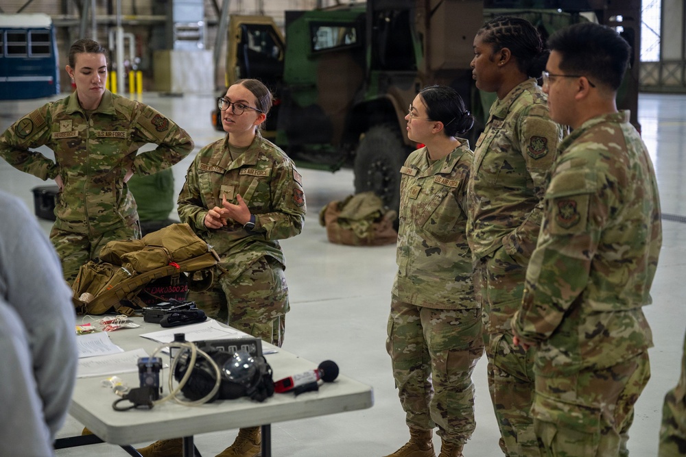 Team McChord Hosts Bonney Lake and Clover Park High School Junior ROTC