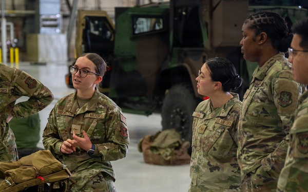 Team McChord Hosts Bonney Lake and Clover Park High School Junior ROTC