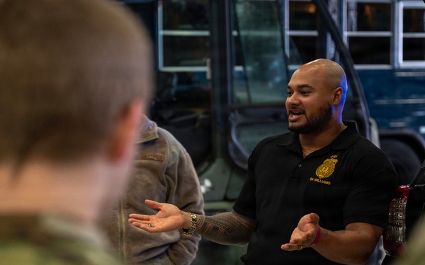Team McChord Hosts Bonney Lake and Clover Park High School Junior ROTC