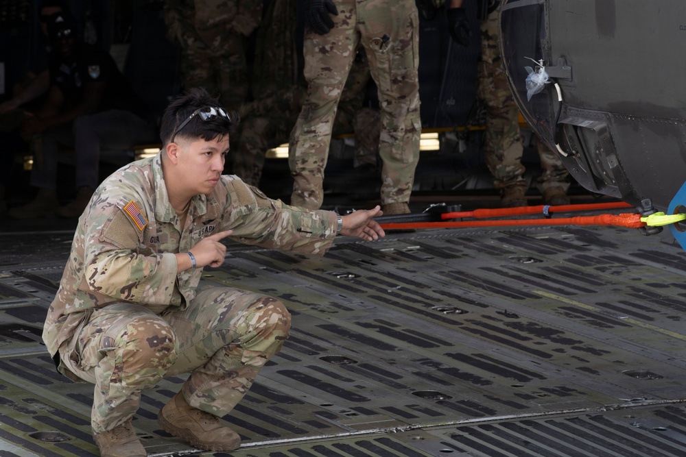 Joint Task Force-Bravo Transitions to UH-60M with Help of 22nd AS