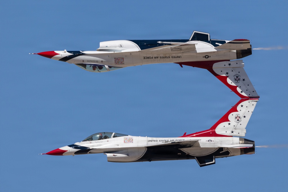 Mirror Image in the skies at Luke Air Force Base.