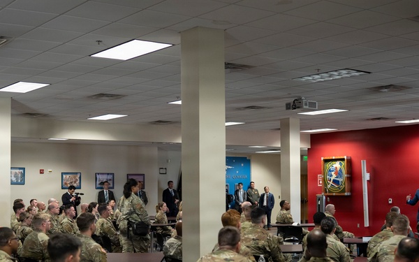POTUS, SW Participate in Memphis Making America Safe Again Roundtable, SW Meets with Air Guard Troops