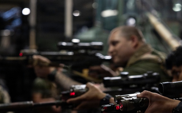11th MEU Marines, Sailors Conduct Infantry Training Aboard USS Boxer