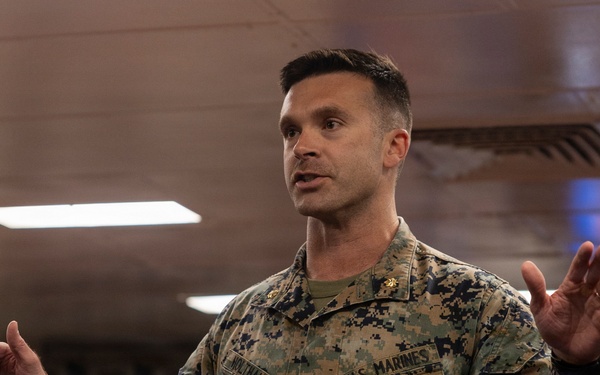 11th MEU Marines, Sailors Conduct Judiciary Training Event Aboard USS Boxer