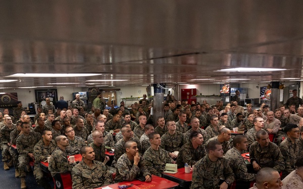 11th MEU Marines, Sailors Conduct Judiciary Training Event Aboard USS Boxer