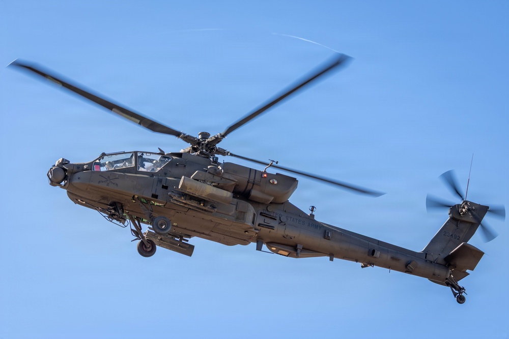 AH-64 Apache Winter Aerial Gunnery