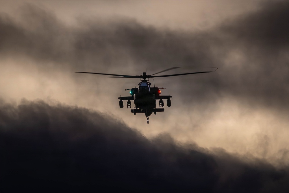 AH-64 Apache Winter Aerial Gunnery