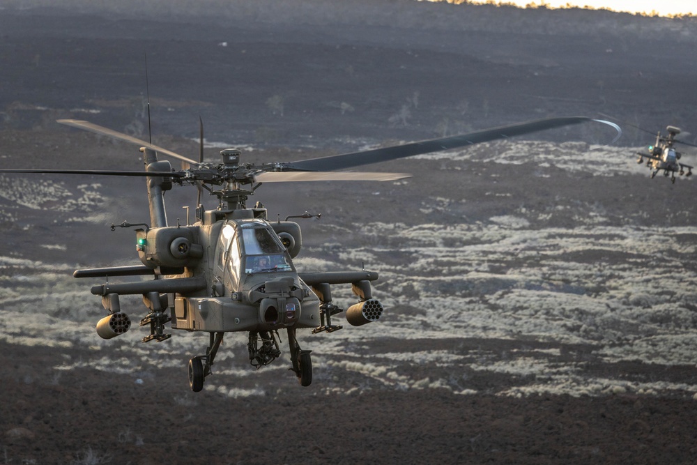 AH-64 Apache Winter Aerial Gunnery