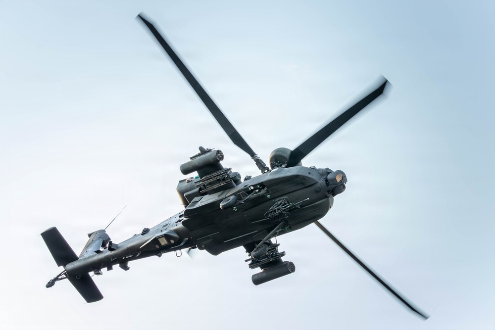 AH-64 Apache Winter Aerial Gunnery