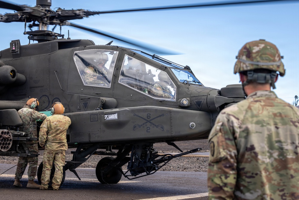 AH-64 Apache Winter Aerial Gunnery