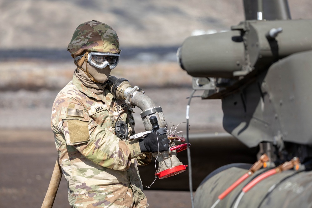 AH-64 Apache Winter Aerial Gunnery