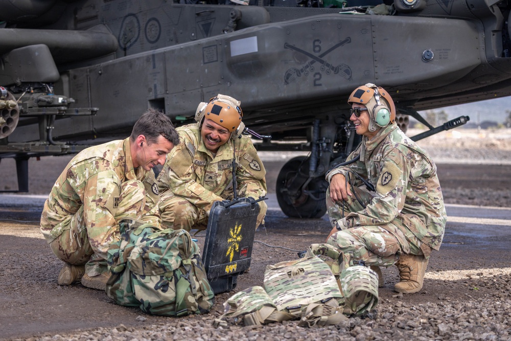 AH-64 Apache Winter Aerial Gunnery