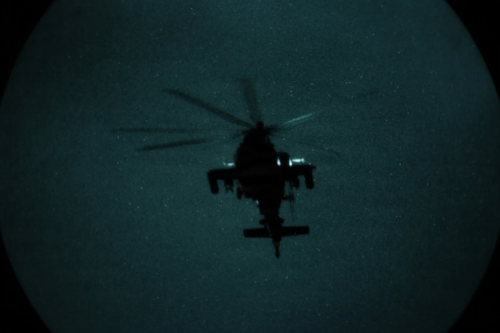 AH-64 Apache Winter Aerial Gunnery